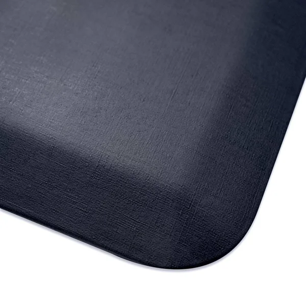 WellnessMats Estates Linen 3& x 2& Anti-Fatigue Mat (Midnight Blue)