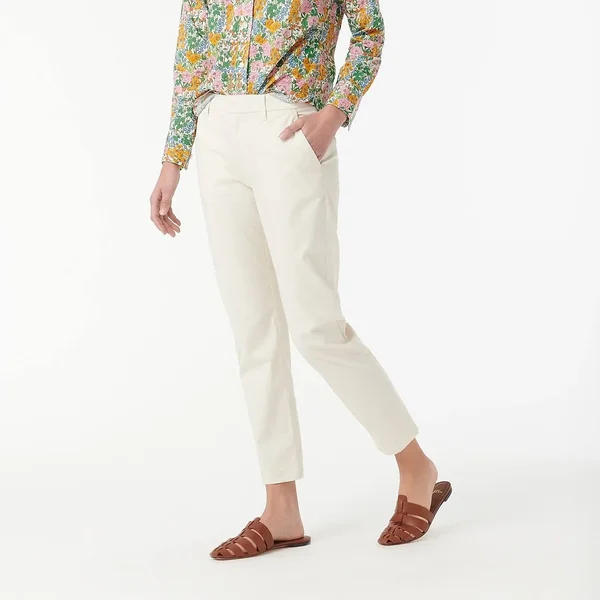 J.Crew Womens Slim Boyfriend Chino Pant (Size 25)