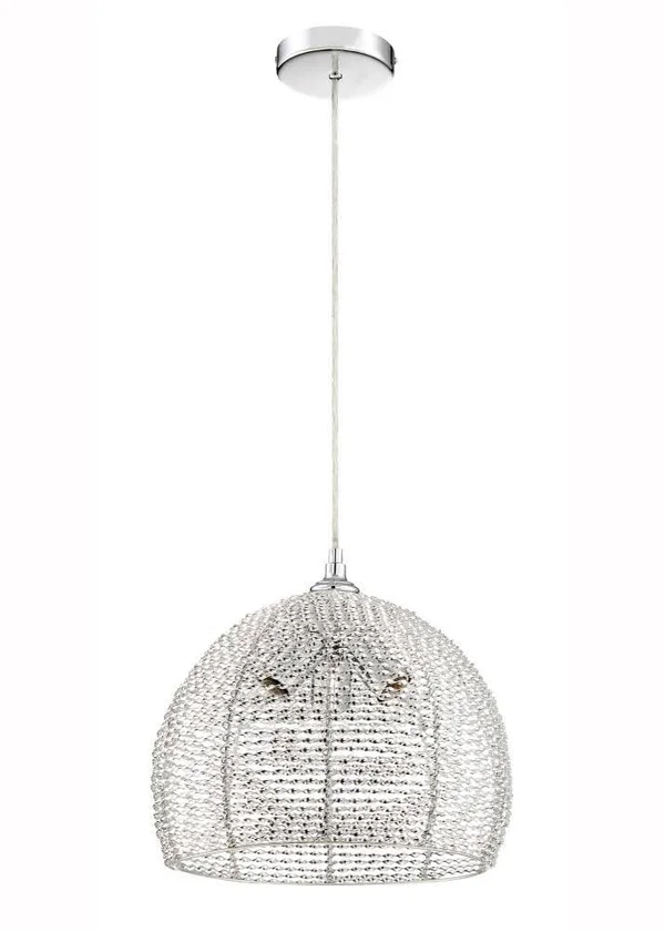 Quoizel Tango 13.38-in Polished Chrome Hardwired Multi-Light Pendant
