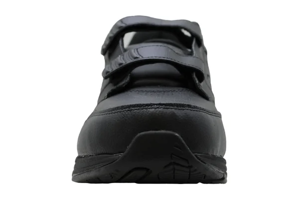 Hook and Loop Leather 928 v3 Men's Walking Shoes Black, 11 X-Wide