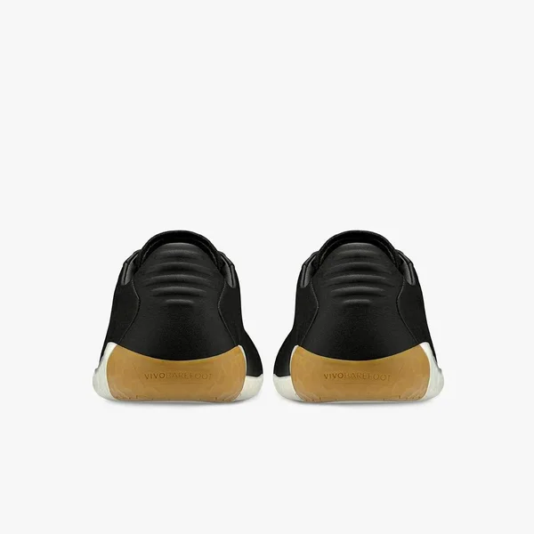 Vivobarefoot Geo Court Mens Shoes in Obsidian Black - Size 10