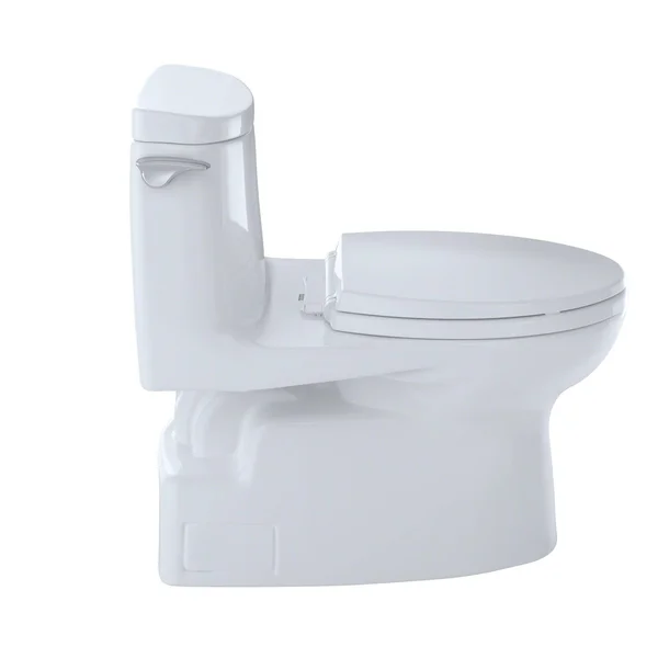 Toto Carlyle II 1G One Piece Elongated 1.0 GPF Universal Height Skirted Toilet with CeFiONtect and Right Hand Trip Lever