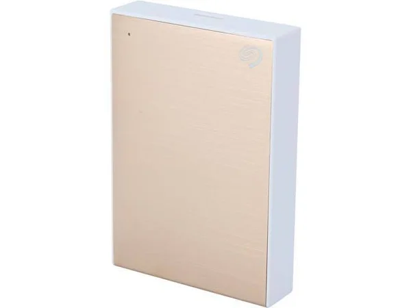 Seagate STHN2000404 Backup Plus Slim 2 TB Portable Hard Drive - External - Gold