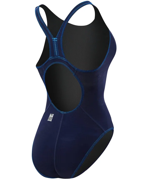 TYR tpsa6a Women's Thresher Aeroback Swimsuit - Navy/Blue - 26