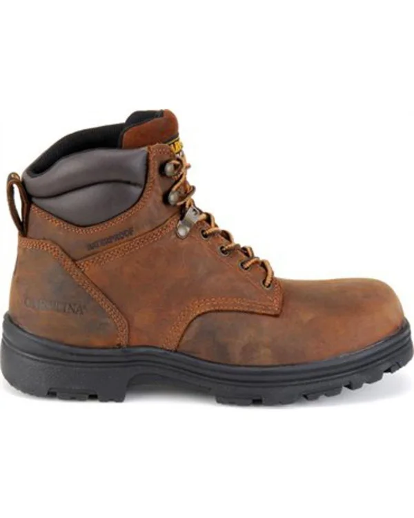 Carolina Engineer Waterproof Boots, Men's Brown