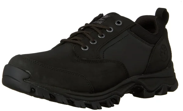 Timberland Men's Keele Ridge Waterproof Low Hiking Shoes, Black, 9.5