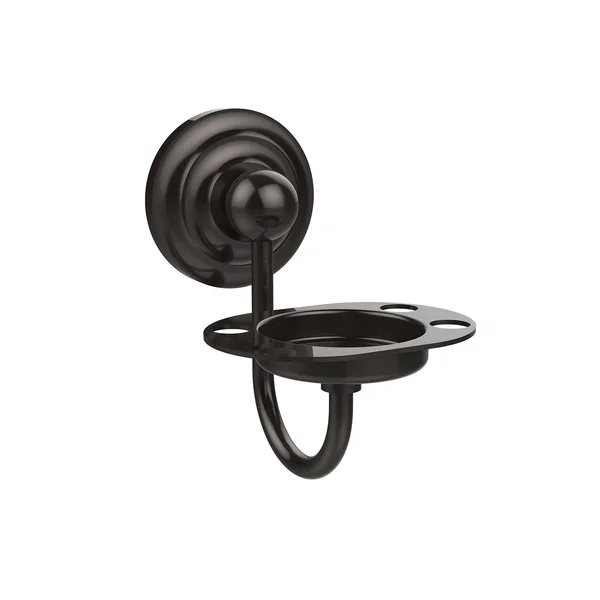 Allied Brass Que New Toothbrush & Tumbler HOLDER; Oil Rubbed Bronze