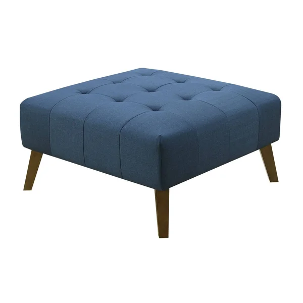 Carson Carrington Nordfjord Tufted Ottoman - Gray