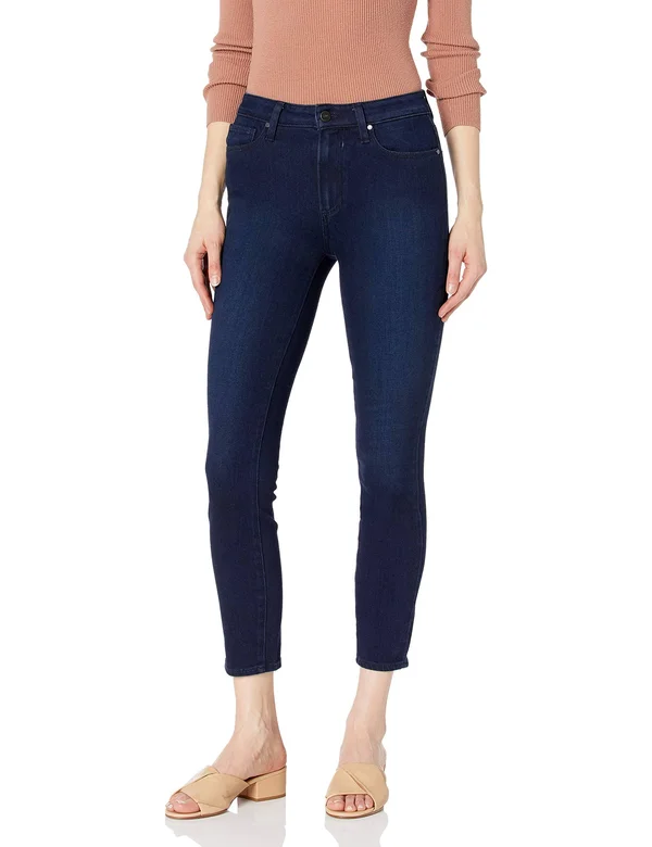 Paige Women's Hoxton Ankle Jeans - Monique, Blue, Size 24