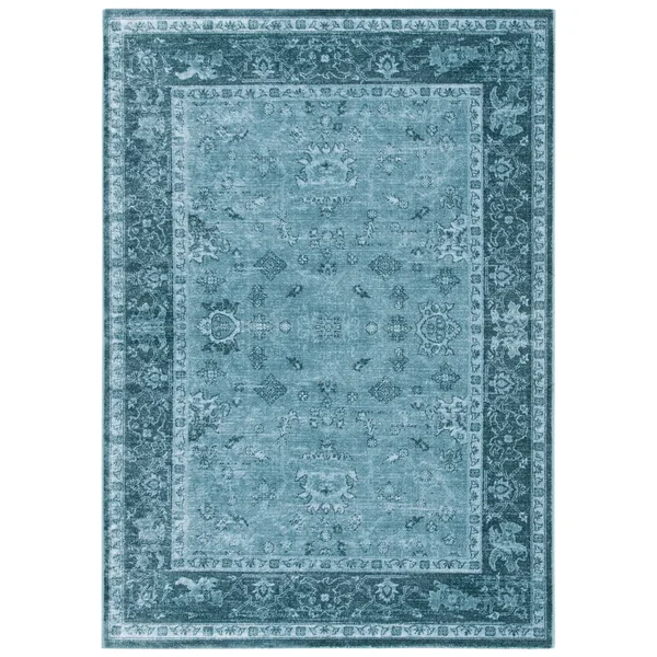 Safavieh Vintage Light Blue/Dark Blue 8 ft. x 11 ft. Area Rug