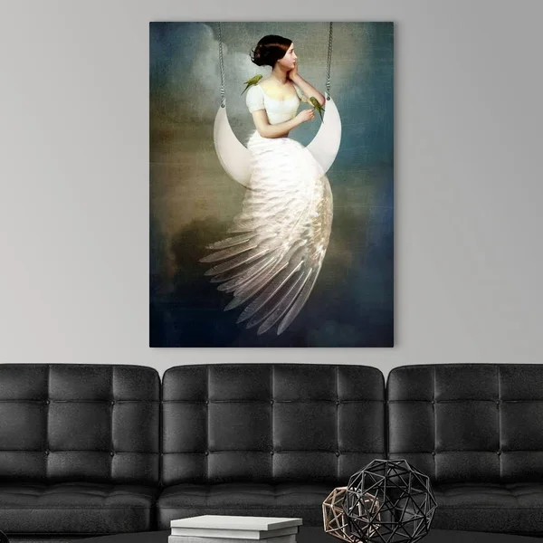 to The Moon and Back - Canvas Wall Art, 30x40, Great Big Canvas