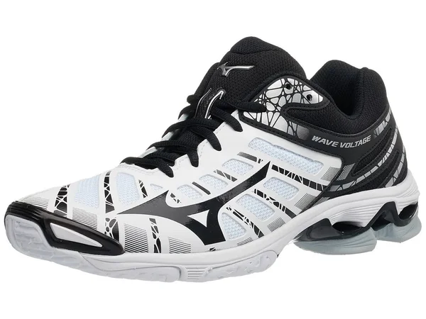Mizuno Men's Wave Voltage - White/Black - 12