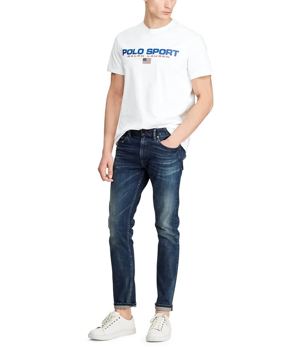 Polo Ralph Lauren Big Tall Polo Sport Short-Sleeve Tee - White 2XB