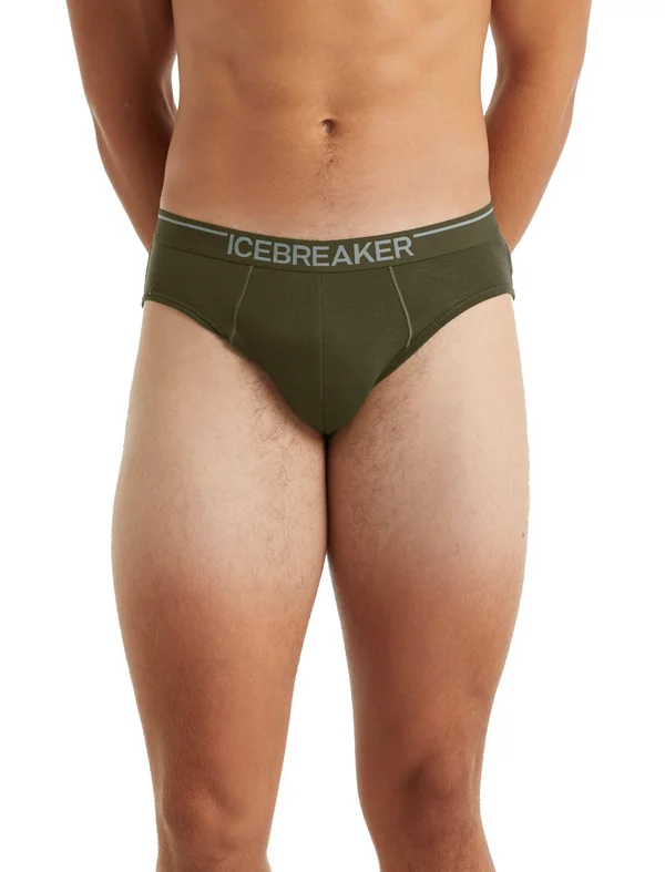 Icebreaker Men's Anatomica Brief - XL - Loden