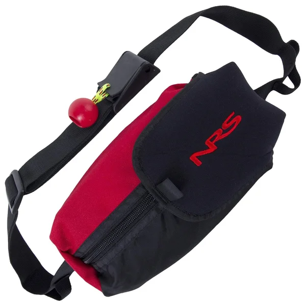 NRS Guardian Wedge Waist Throw Bag-Red/Black