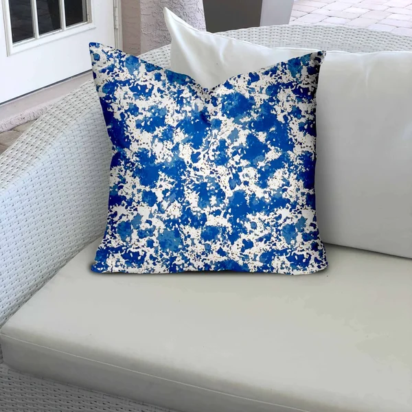 Joita Sandy Indoor Outdoor Soft Royal Pillow Envelope Cover with Insert 20x20 - JOJE2100520B