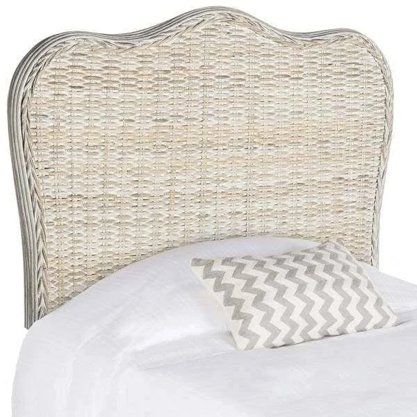 Safavieh Imelda White Washed Headboard - King