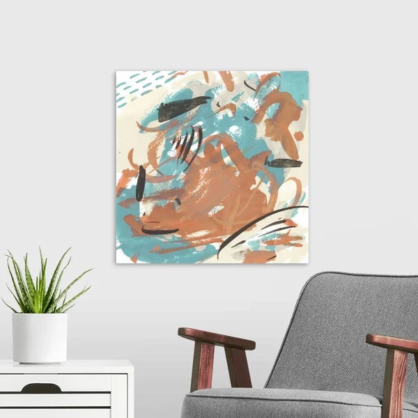 Abstract Composition I - Canvas Wall Art, 20x20, Great Big Canvas