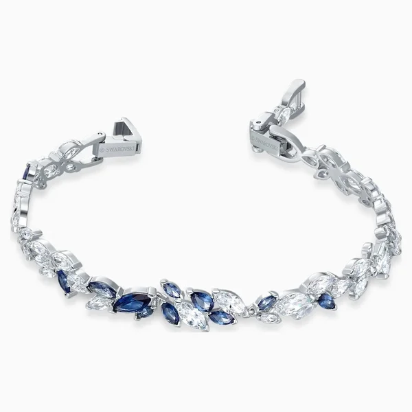 Swarovski Louison Blue + Silver Bracelet