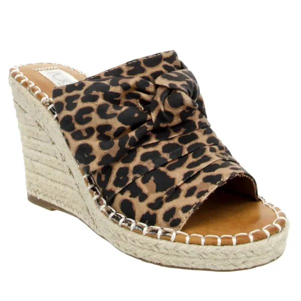 Sugar Women's Hundreds Wedge Sandals - Leopard