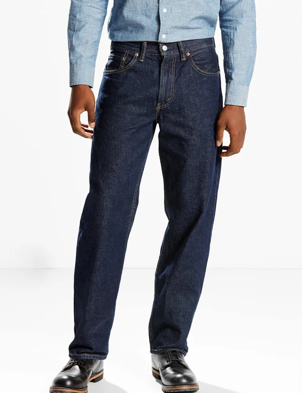 Levi&s Men's Big & Tall 550 Relaxed Fit Jeans - Rinse