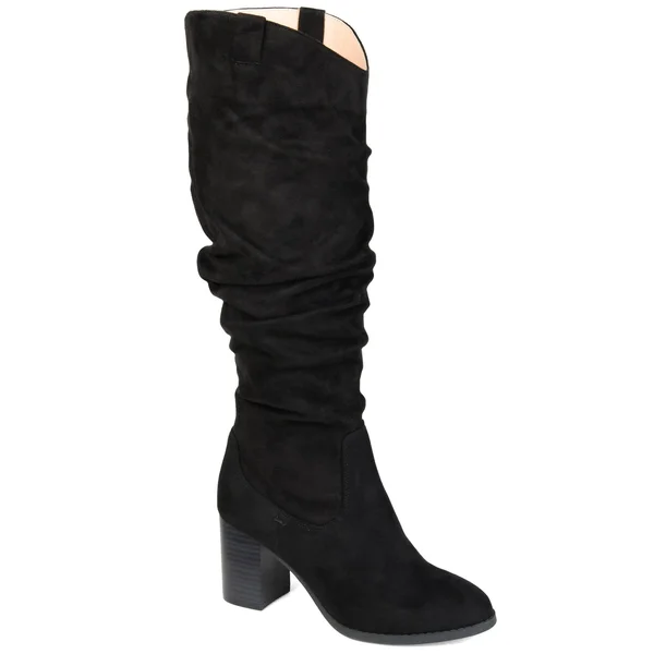 Journee Collection Women's Wide Calf Aneil Boot - Black