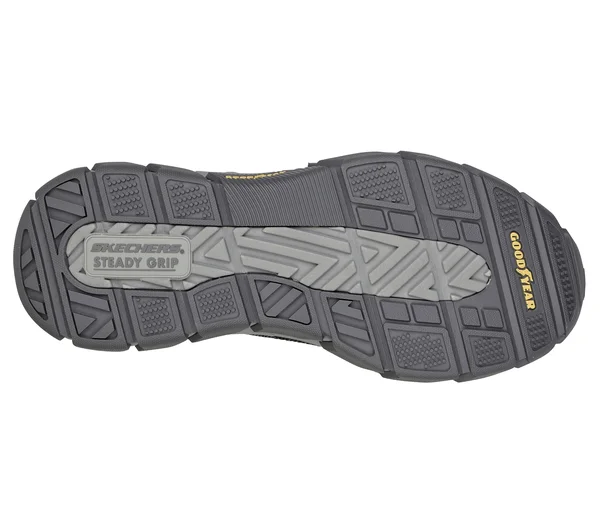 Skechers Men's Relaxed Fit: Respected - Loleto Sneakers - Gray, 12.0