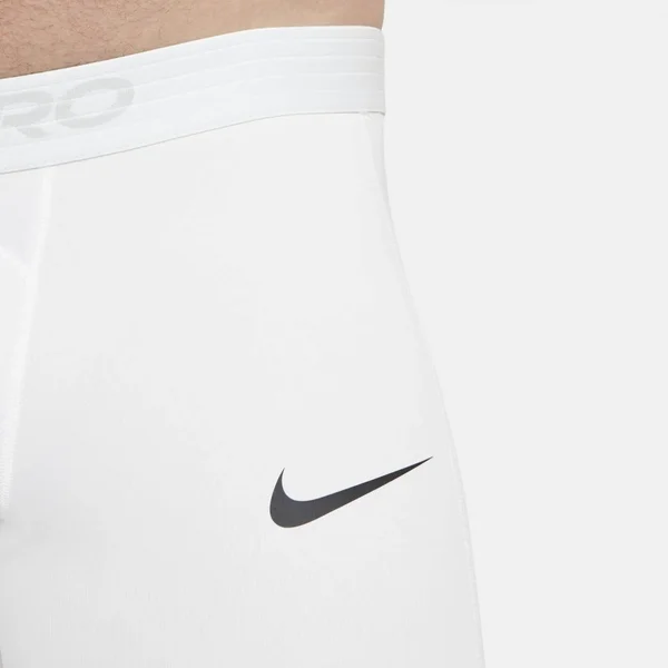 Nike Men's Pro Tights, 2XLT, White
