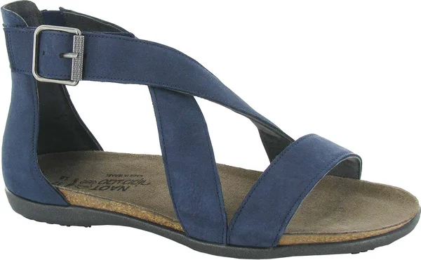 Naot Women's Rianna Sandal - Size: 40, Navy Nubuck
