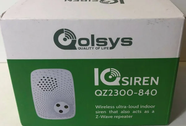 Qolsys IQ Siren QZ2300-840 Zwave Siren and Repeater