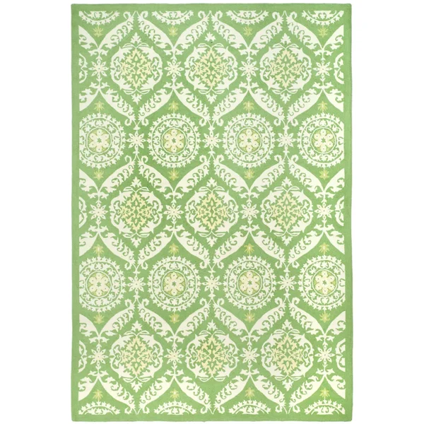 Safavieh Chelsea HK356B 7&9x22 x 9&9x22 Green, Beige Area Rug
