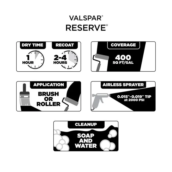 Valspar Reserve Semi-Gloss Blue Slumber HGSW2395 Interior Paint 5-Gallon, HGSW2395-2916587