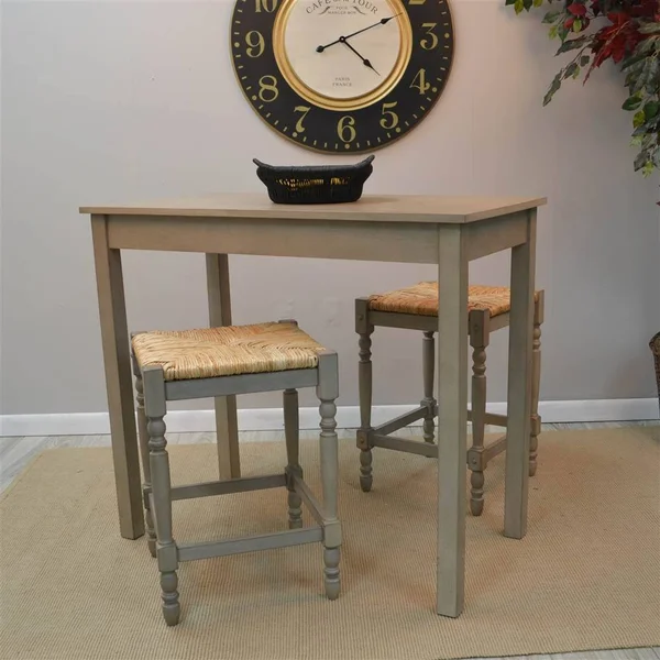 Carolina Classics Austin Counter Stool, Weathered Gray