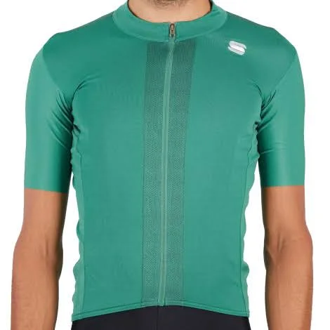 Sportful Strike Short Sleeve Jersey Black White Grey - S