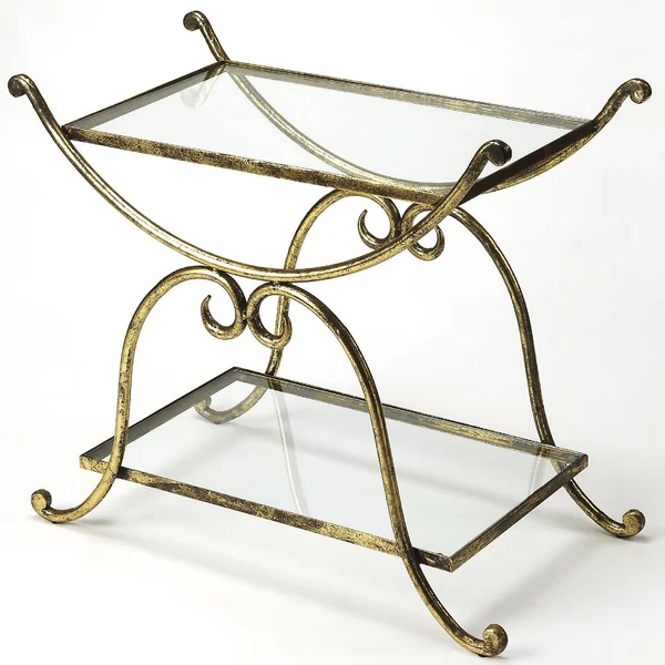 Butler 3904025 Desdemona Gold Serving Table