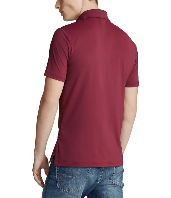 Ralph Lauren Men's Classic Fit Performance Polo Shirt - Size M in Pure White
