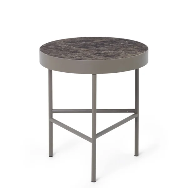 Ferm Living - Marble Table - Medium - Brown