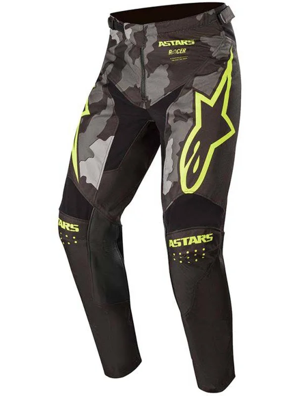 Alpinestars Youth Racer Tactical 20 Pants Black/Grey/Yellow 22