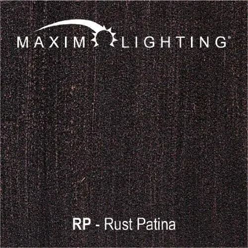 Maxim Lighting - 1052RP North Church Rust Patina Outdoor Post Light