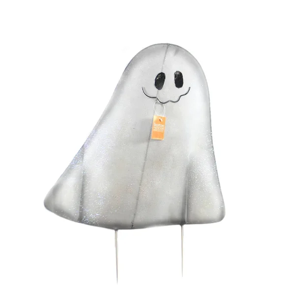 Halloween Mesh Ghost Yard Stake Med Wire Outside Decor 9733723 Med, Size: Medium