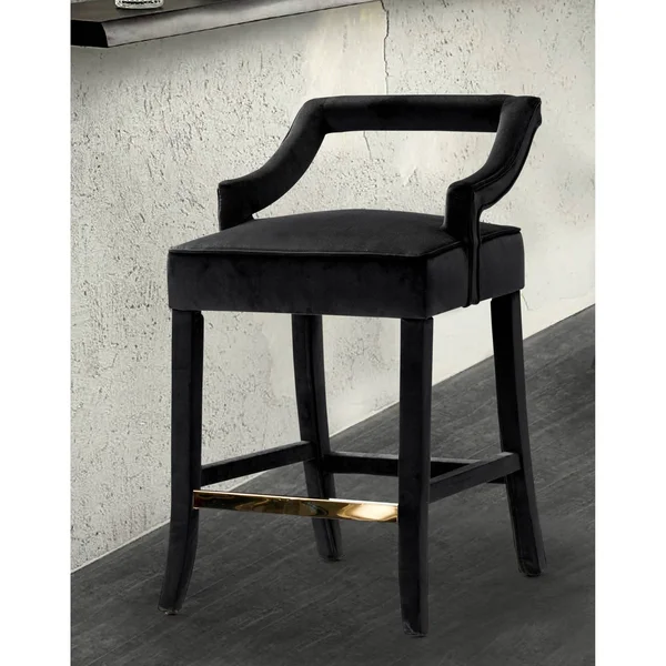 Chic Home Chiara Counter Stool - Black