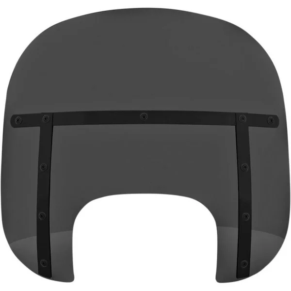 Memphis Shades Black 19 in. Memphis Fats Windshield - MEM6301