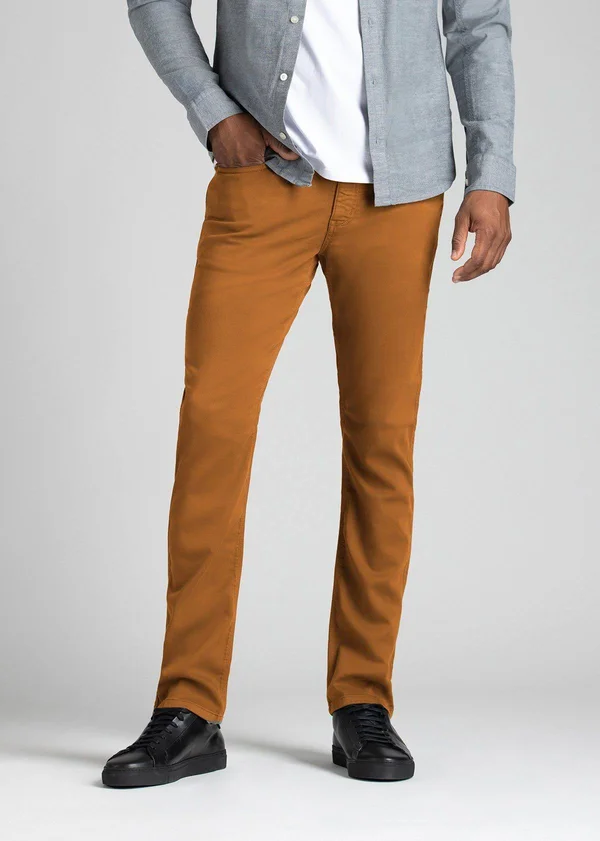 DUER Men's No Sweat Pant Relaxed Red - Size 28 - 34, Amber
