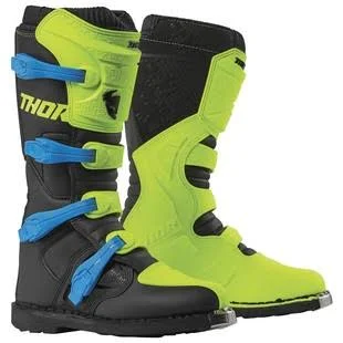 Thor Blitz XP Boots - Flo Acid/Black - 14