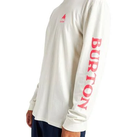 Burton Elite Long Sleeve T-Shirt Men's - Stout White, M