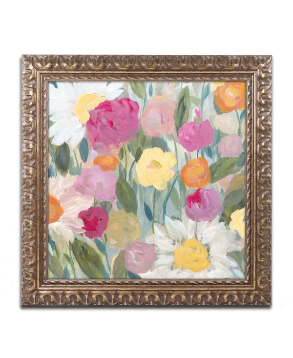 Trademark Art Carrie Schmitt 'Jubilation' Gold Ornate Framed Art