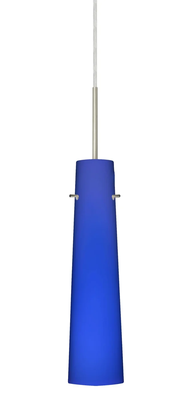 Besa Lighting 1BT-5674CM-SN Camino Pendant Light, Satin Nickel