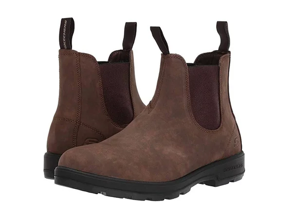 Skechers Men's Relaxed Fit: Molton - Gaveno Casual Shoes Brown 11.5