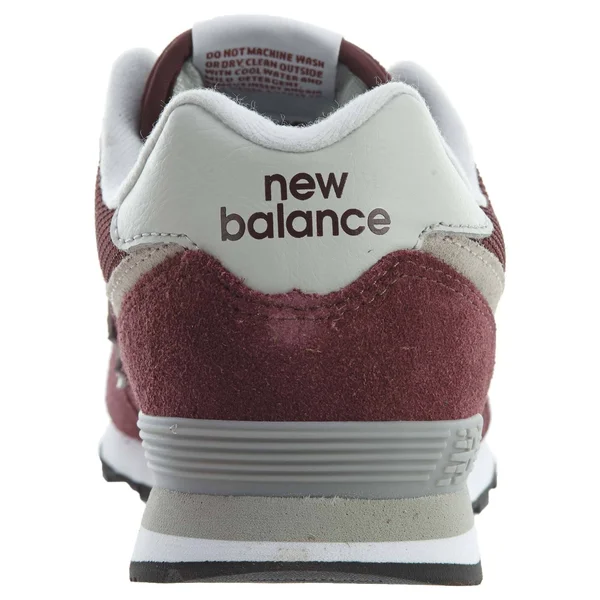 New Balance Kids 574 Burgundy Grey