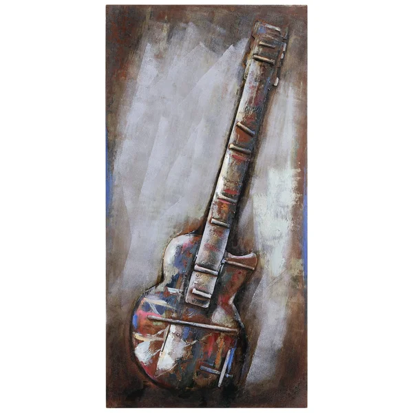 Empire Art Primo Mixed Media Sculpture - Electric Guitar